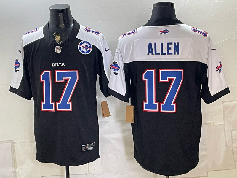 Men 2026 Buffalo Bills #17 Allen black Nike Limited NFL Jersey 08310011